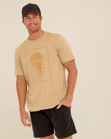 Soft Wash Graphic Tee Mens Tops Tshirt Short Threads 4 Thought 