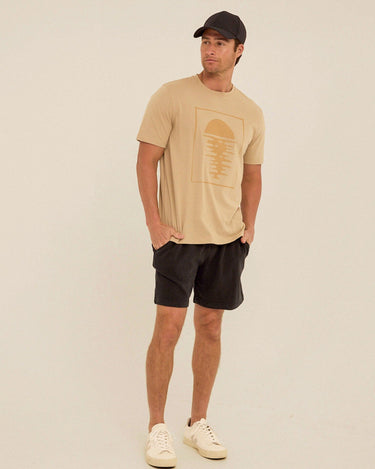 Soft Wash Graphic Tee Mens Tops Tshirt Short Threads 4 Thought 
