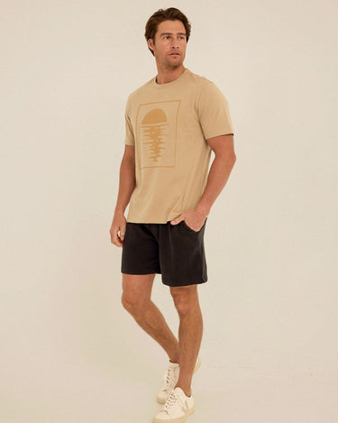 Soft Wash Graphic Tee Mens Tops Tshirt Short Threads 4 Thought 