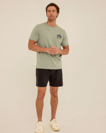 Soft Wash Graphic Tee Mens Tops Tshirt Short Threads 4 Thought 