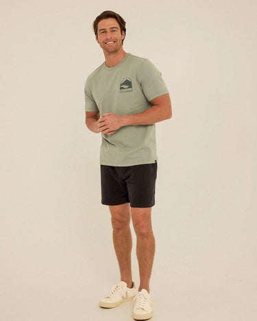 Soft Wash Graphic Tee Mens Tops Tshirt Short Threads 4 Thought 