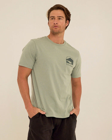 Soft Wash Graphic Tee Mens Tops Tshirt Short Threads 4 Thought 