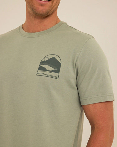 Soft Wash Graphic Tee Mens Tops Tshirt Short Threads 4 Thought 