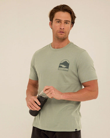 Soft Wash Graphic Tee Mens Tops Tshirt Short Threads 4 Thought 