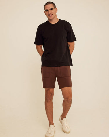 Johnny Heavyweight Relaxed Fit Tee Mens Tops Tshirt Short Threads 4 Thought 