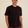Johnny Heavyweight Relaxed Fit Tee Mens Tops Tshirt Short Threads 4 Thought 
