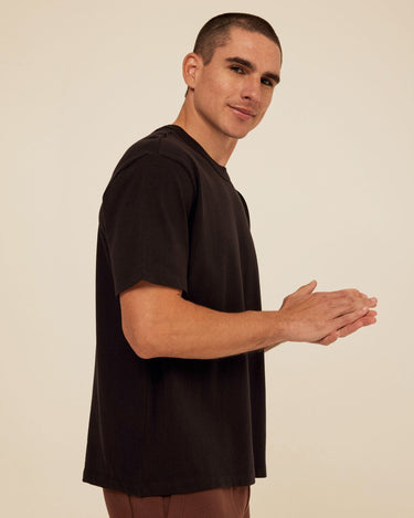 Johnny Heavyweight Relaxed Fit Tee Mens Tops Tshirt Short Threads 4 Thought 