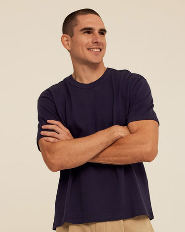 Johnny Cotton Jersey Relaxed Crew Threads 4 Thought 