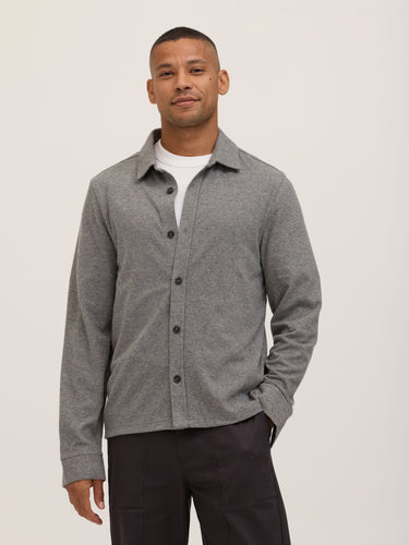 Carter Brushed Jacquard Button-Down Shirt Mens Tops Tshirt Long Threads 4 Thought 