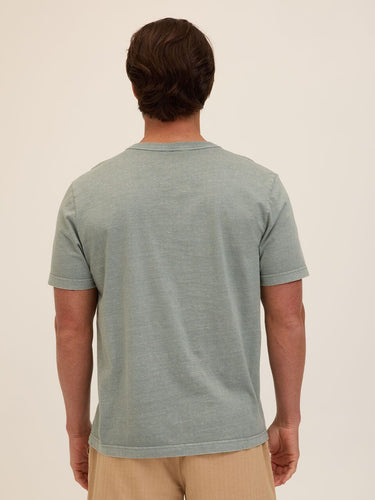 Island Sunrise Graphic Mineral Wash Jersey Tee Threads 4 Thought 
