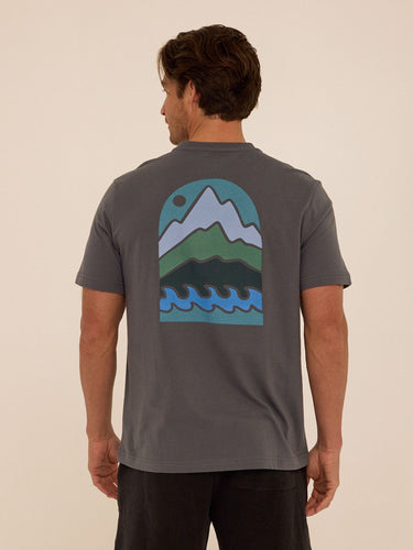 Soft Wash Graphic Tee Mens Tops Tshirt Short Threads 4 Thought 