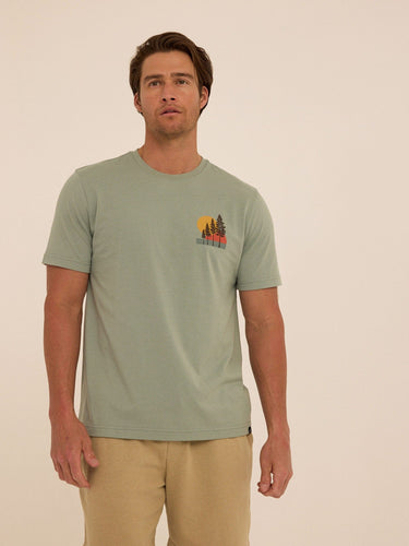 Soft Wash Graphic Tee Mens Tops Tshirt Short Threads 4 Thought 