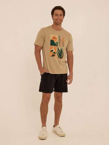 Soft Wash Graphic Tee Mens Tops Tshirt Short Threads 4 Thought 