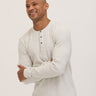 Jeremiah Brushed Thermal Long Sleeve Henley Mens Tops Tshirt Long Henley Threads 4 Thought 