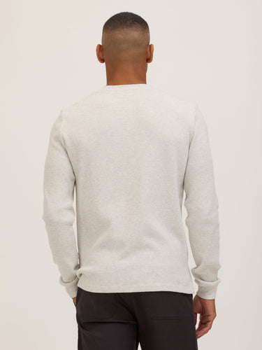 Jeremiah Brushed Thermal Long Sleeve Henley Mens Tops Tshirt Long Henley Threads 4 Thought 