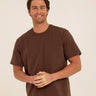 Johnny Organic Cotton Relaxed Crew Tee Mens Tops Tshirt Short Threads 4 Thought 