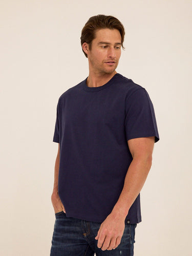 Johnny Organic Cotton Relaxed Crew Tee Mens Tops Tshirt Short Threads 4 Thought 