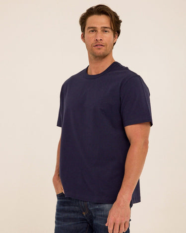 Johnny Organic Cotton Relaxed Crew Tee Mens Tops Tshirt Short Threads 4 Thought 