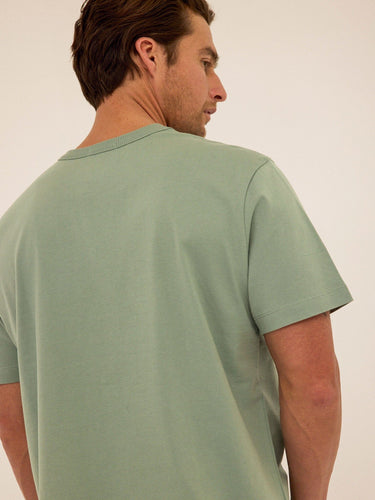 Johnny Organic Cotton Relaxed Crew Tee Mens Tops Tshirt Short Threads 4 Thought 