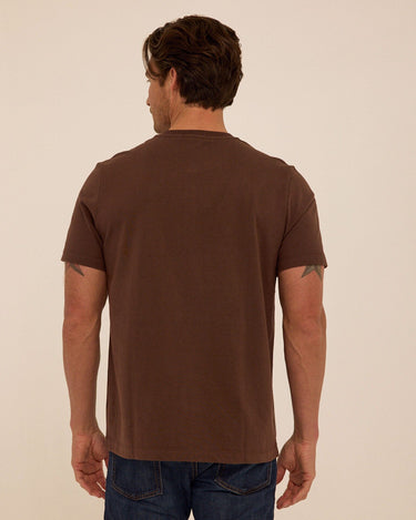 Shayne Essential Jersey 3-Button Henley Mens Tops Tshirt Short Henley Threads 4 Thought 