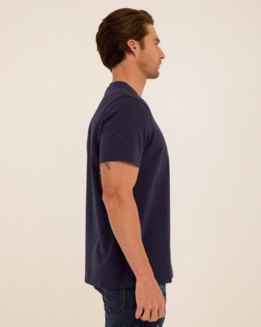 Shayne Organic Cotton Henley Mens Tops Tshirt Short Henley Threads 4 Thought 
