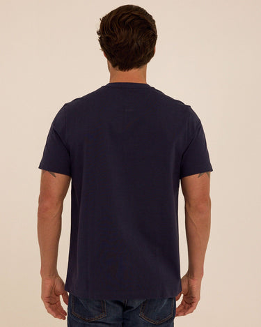 Shayne Essential Jersey 3-Button Henley Mens Tops Tshirt Short Henley Threads 4 Thought 