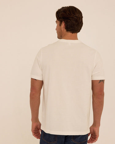 Shayne Essential Jersey 3-Button Henley Mens Tops Tshirt Short Henley Threads 4 Thought 