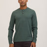 Elias Brushed Jacquard Long Sleeve Henley Mens Tops Tshirt Long Henley Threads 4 Thought 