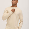 Elias Brushed Jacquard Long Sleeve Henley Mens Tops Tshirt Long Henley Threads 4 Thought 