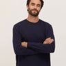 Bowery Essential Cotton Jersey Relaxed Fit Long Sleeve Tee Mens Tops Tshirt Long Threads 4 Thought 