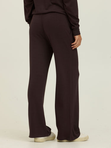 Esmeralda Feather Fleece Wide Leg Pant Womens Bottoms Sweatpants Threads 4 Thought 