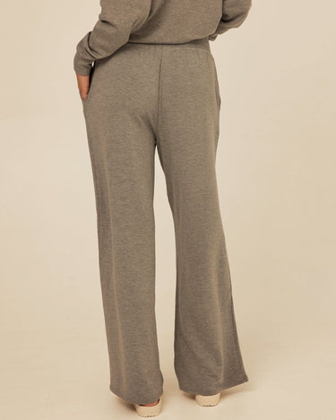 Esmeralda Feather Fleece Wide Leg Pant Womens Bottoms Sweatpants Threads 4 Thought 