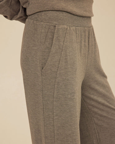 Esmeralda Feather Fleece Wide Leg Pant Womens Bottoms Sweatpants Threads 4 Thought 