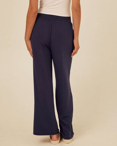 Esmeralda Feather Fleece Wide Leg Pant Threads 4 Thought 
