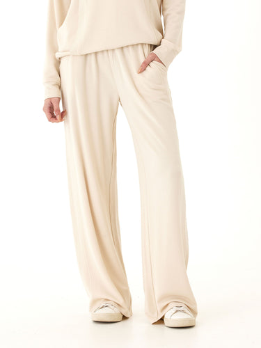 Esmeralda Feather Fleece Wide Leg Pant Threads 4 Thought