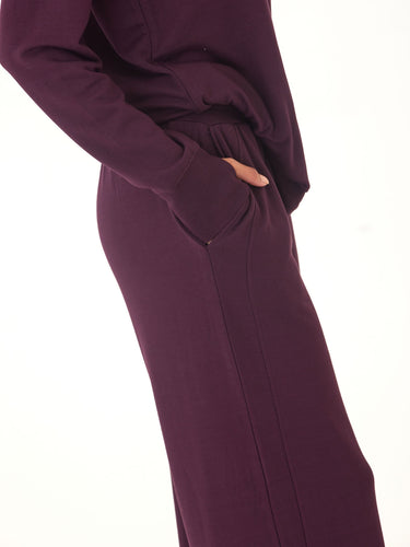 Esmeralda Feather Fleece Wide Leg Pant Threads 4 Thought