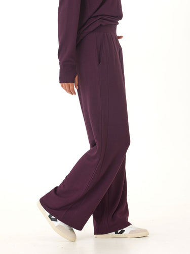 Esmeralda Feather Fleece Wide Leg Pant Threads 4 Thought