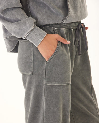 Lottie Mineral Wash CVC Fleece Jogger Threads 4 Thought 