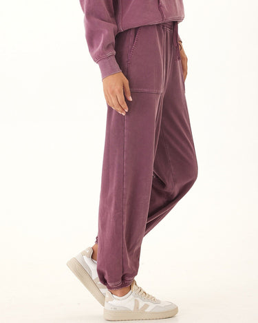 Lottie Mineral Wash CVC Fleece Jogger Threads 4 Thought 