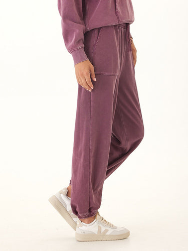 Lottie Mineral Wash CVC Fleece Jogger Threads 4 Thought