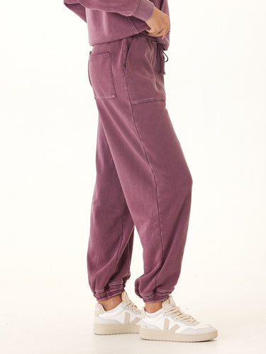 Lottie Mineral Wash CVC Fleece Jogger Threads 4 Thought