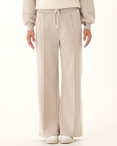 Tricia Triblend Fleece Colorblock Wide Leg Pant Threads 4 Thought 