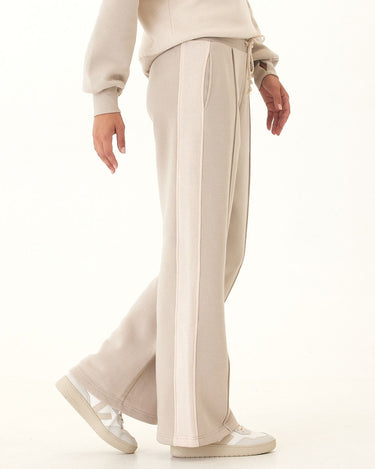 Tricia Triblend Fleece Colorblock Wide Leg Pant Threads 4 Thought 