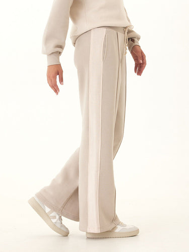 Tricia Triblend Fleece Colorblock Wide Leg Pant Threads 4 Thought 