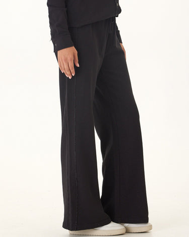 Latricia Cotton Blend Terry Wide Leg Pant Womens Bottoms Sweatpants Threads 4 Thought 