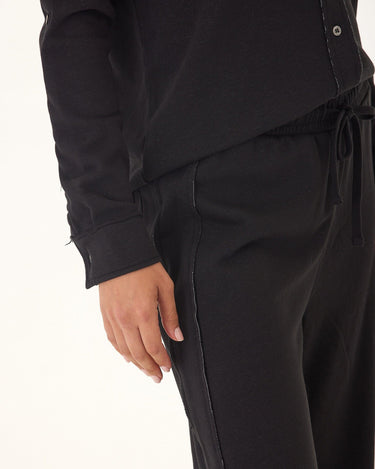 Latricia Cotton Blend Terry Wide Leg Pant Womens Bottoms Sweatpants Threads 4 Thought 