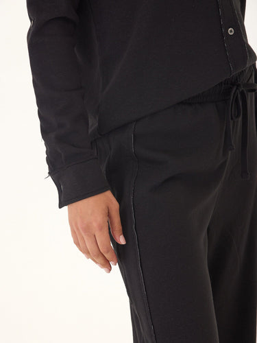 Latricia Cotton Blend Terry Wide Leg Pant Womens Bottoms Sweatpants Threads 4 Thought 