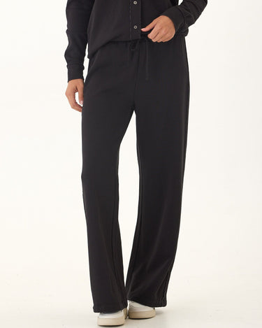 Latricia Cotton Blend Terry Wide Leg Pant Womens Bottoms Sweatpants Threads 4 Thought 