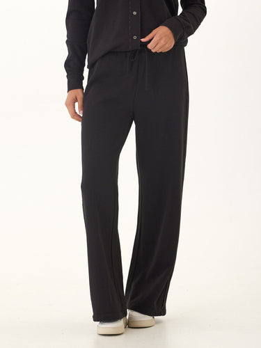 Latricia Cotton Blend Terry Wide Leg Pant Womens Bottoms Sweatpants Threads 4 Thought 