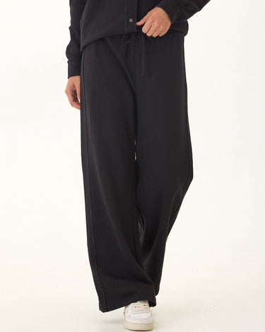 Latricia Cotton Blend Terry Wide Leg Pant Womens Bottoms Sweatpants Threads 4 Thought 